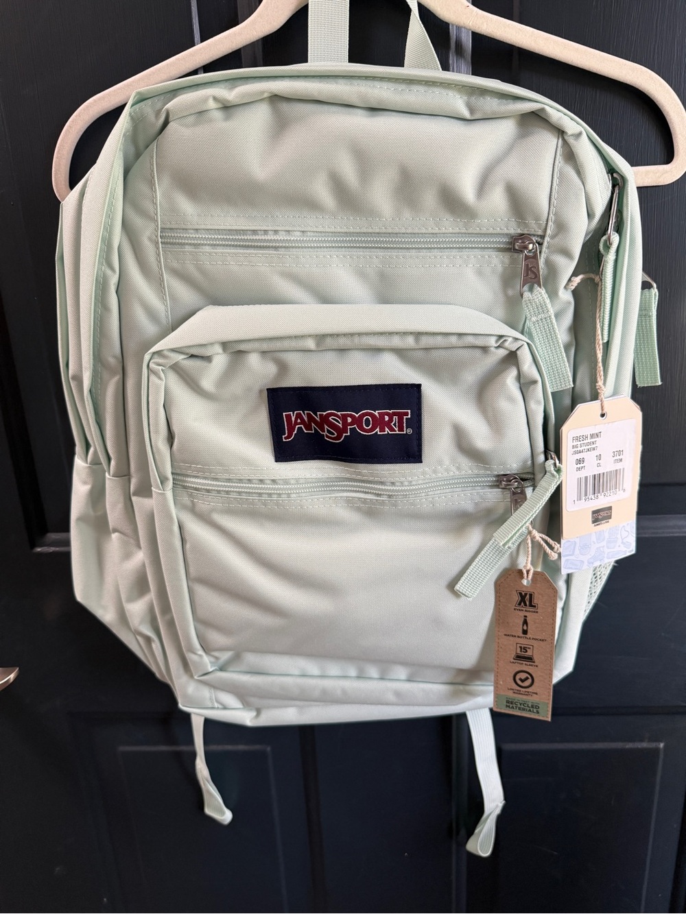 JanSport Mint Green Backpack